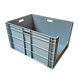 Pojemnik Euronorm 800x600x445mm - 185 litrów, z otworem do chwytania