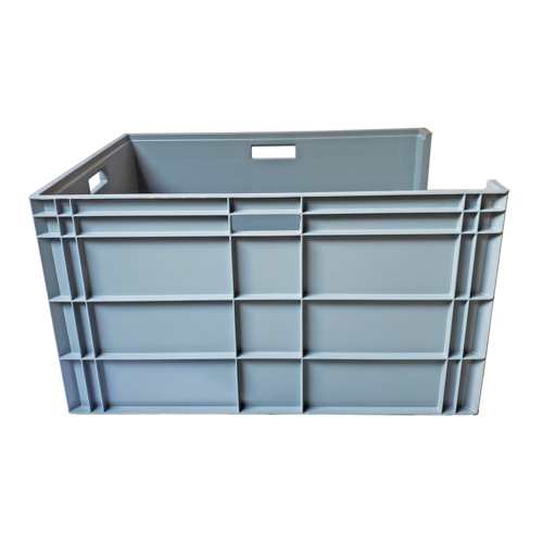 Pojemnik Euronorm 800x600x445mm - 185 litrów, z otworem do chwytania