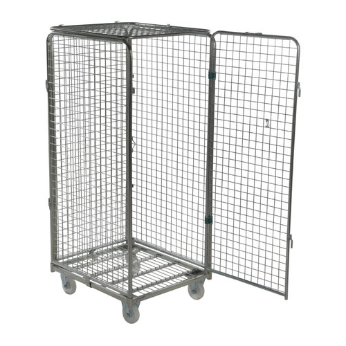 Rollkontener siatkowy transportowy 805x720x1760 mm - 500 kg udźwig