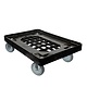 Wózek dolly 600x400x180 mm do pojemników Euro | udźwig 160 kg