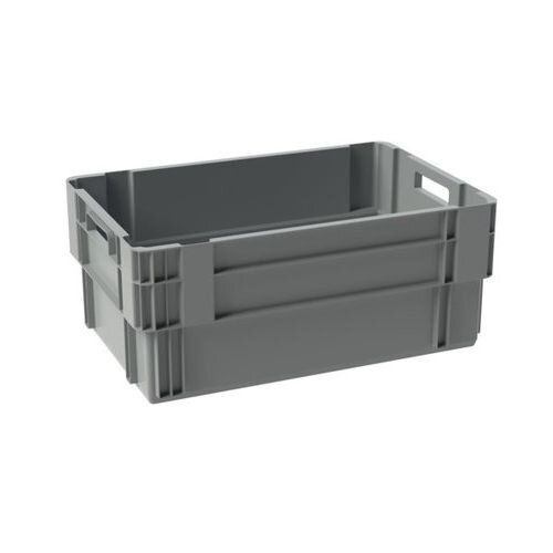 Plastikowy pojemnik gniazdowy 600x400x250 mm, do sztaplowania