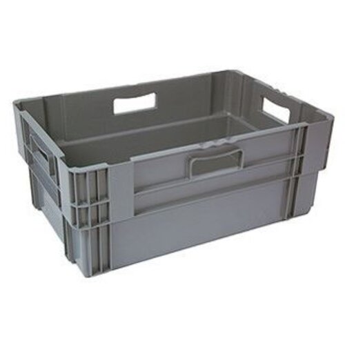 Plastikowy pojemnik gniazdowy 600x400x320 mm - sztaplowany