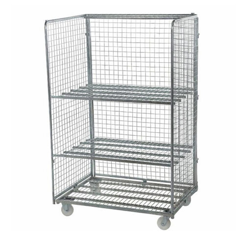 Wózek siatkowy 3-ścienny 1200x800x1860 mm - do kompletacji i transportu
