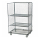 Wózek siatkowy 3-ścienny 1200x800x1860 mm - do kompletacji i transportu