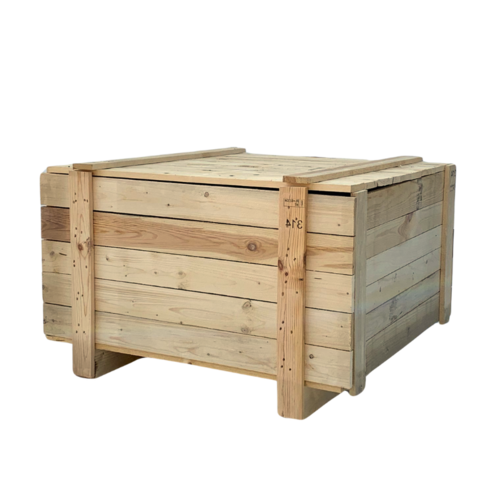 Drewniana skrzynia z zabudową 950x850x500 mm - IPPC