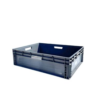 Pojemnik plastikowy Euro 800x600x230 mm - używany