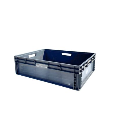 Pojemnik plastikowy Euro 800x600x230 mm - używany