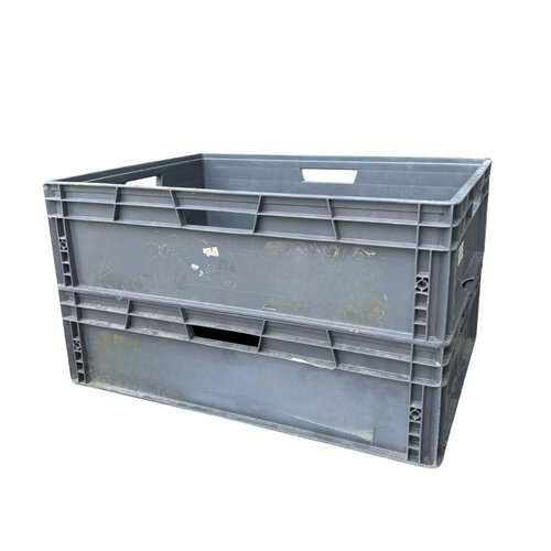 Pojemnik plastikowy Euro 800x600x230 mm - używany