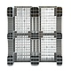Paleta plastikowa używana 1200x1000x145 mm - HDPE, 1550 kg