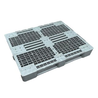 Paleta plastikowa używana 1200x1000x145 mm - HDPE, 1550 kg