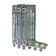 Rollkontener zamykany typu Security 850x735x1690 mm - gniazdowy
