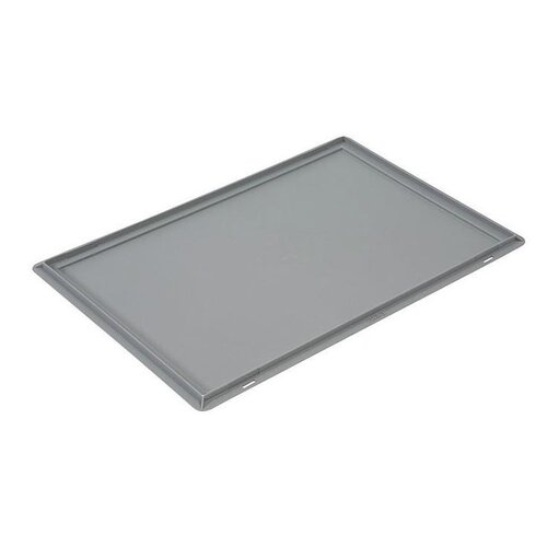 Plastikowa pokrywa dla pojemników Euro 600x400 mm - bez zawiasów