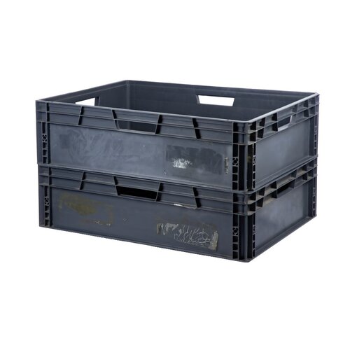 Pojemnik plastikowy Euro 800x600x230 mm - używany