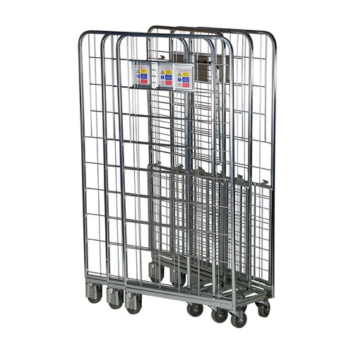 Metalowa półka do rollkontenera 800x664x30 mm