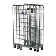 Metalowa półka do rollkontenera 800x664x30 mm