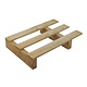 Paleta drewniana ekspozycyjna 600x400x112 mm - używana