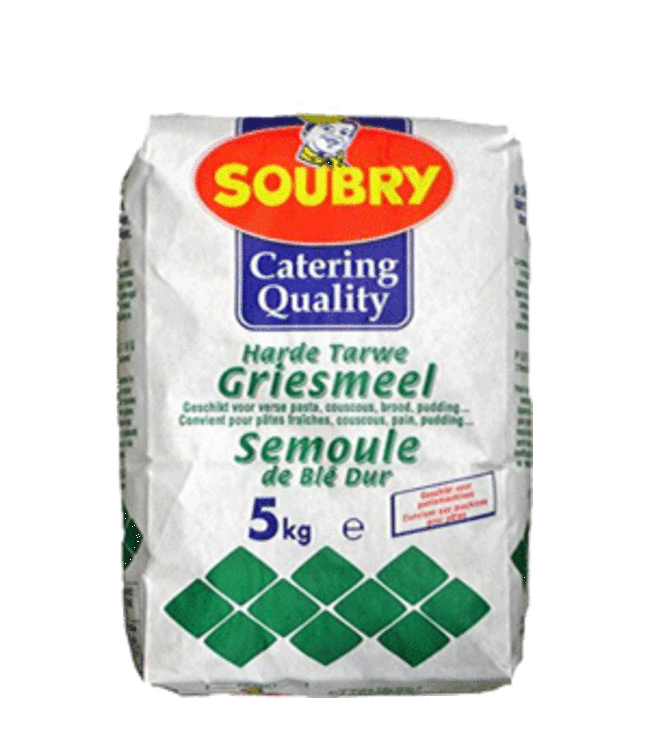 SOUBRY Griesmeel Semolina 5 kg