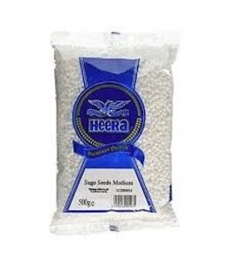HEERA TAPIOCA SEEDS - MEDIUM SAGO 500G