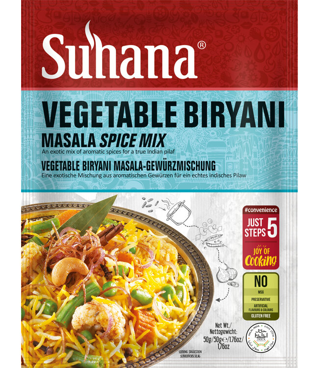 Suhana  Veg Biryani Mix  50gm