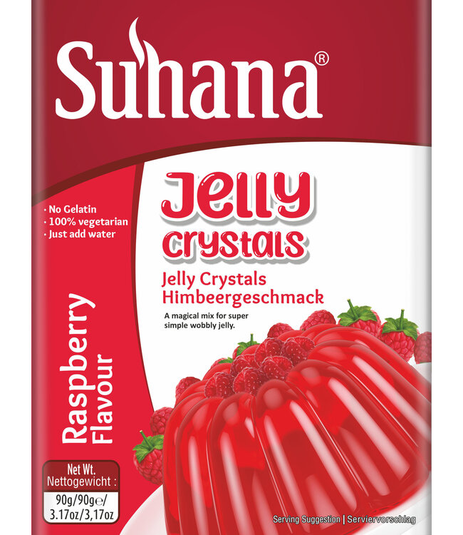 Suhana  Raspberry Jelly Crystals  90gm