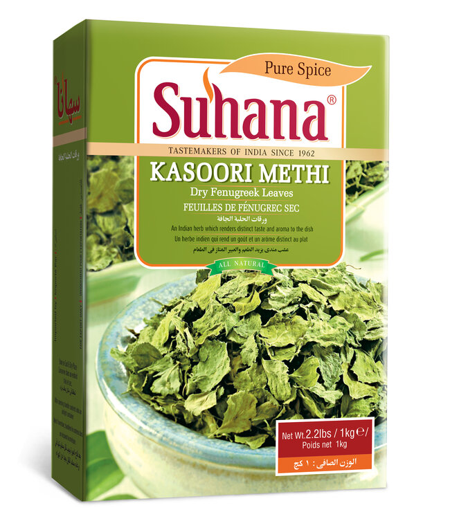 Suhana  Kasoori Methi (Dry Fenugreek Leaves) 1kg
