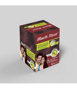 BLACK ROSE Henna Hair Colour Shampoo Burgundy 15gm
