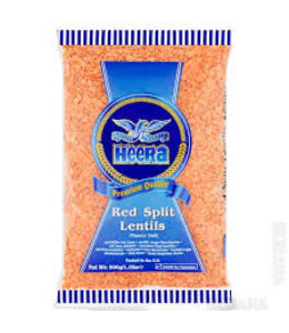 HEERA RED SPLIT LENTILS 500G