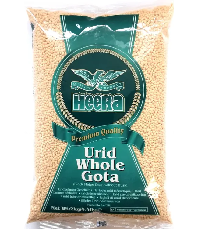 HEERA  URID DAL GOTA ( 10/100 ) 2KG