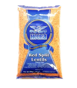HEERA RED SPLIT LENTILS (10/80) 2KG