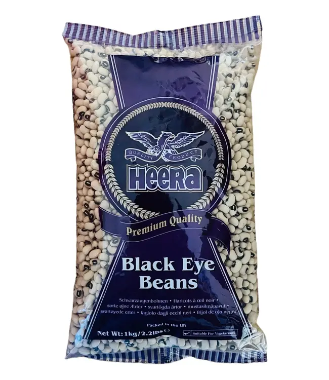 HEERA  BLACK EYE BEANS 1KG