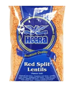 HEERA RED SPLIT LENTILS 1KG