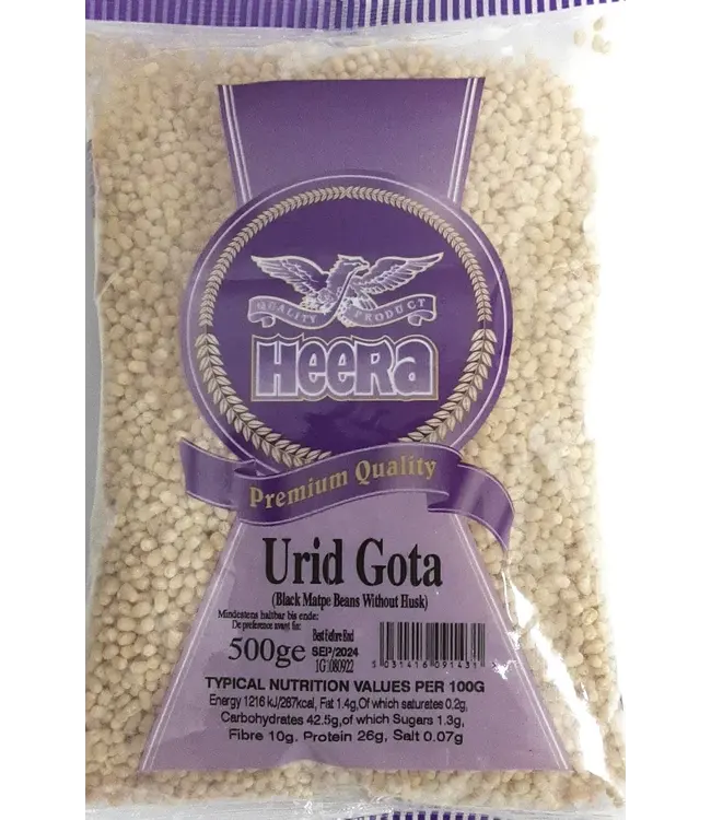 HEERA  URID DAL GOTA ( 10/100 ) 500G