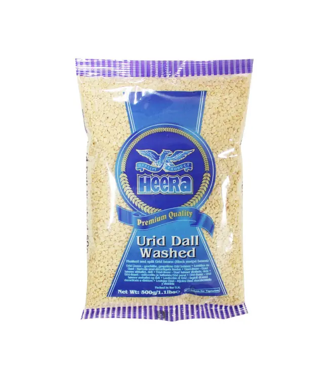 HEERA  URID DAL WASHED ( 10/100 ) 500G