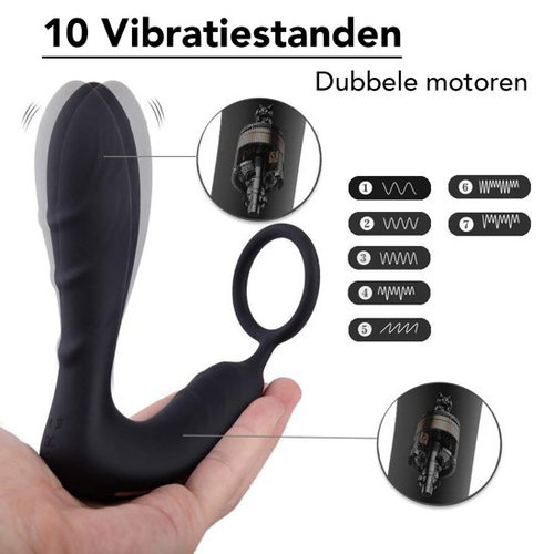 Blackdoor Collection Prostaat Stimulator met Cockring