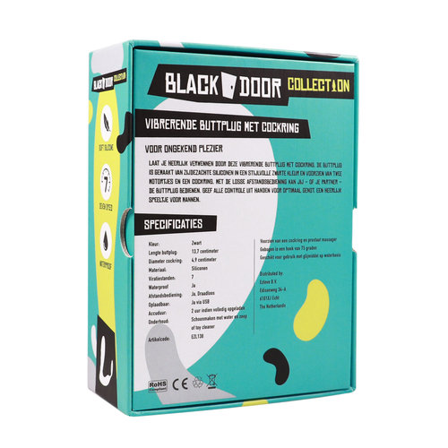 Blackdoor Collection Prostaat Stimulator met Cockring