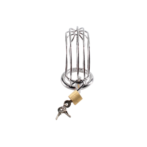 RVS Peniskooi met Lamellen en Slot Easylove RVS Peniskooi met Lamellen en Slot