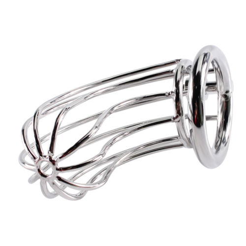 RVS Peniskooi met Lamellen en Slot Easylove RVS Peniskooi met Lamellen en Slot