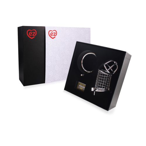 Peniskooi met Speciaal Rooster Ontwerp RVS Easylove Peniskooi met Speciaal Rooster Ontwerp RVS