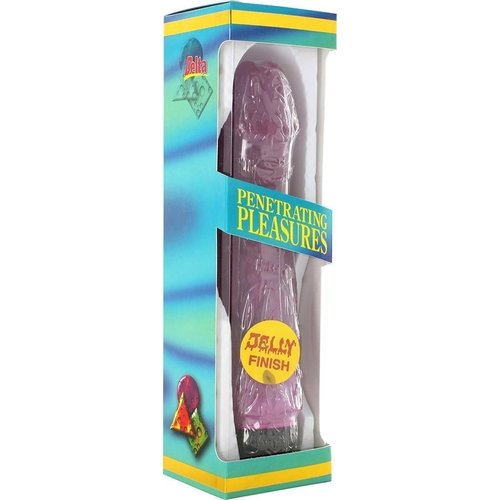 Jelly Vibrator met Dikke Eikel en Aders Seven Creations Jelly Vibrator met Dikke Eikel en Aders