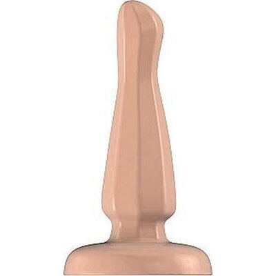 Rubberen Buttplug met Stimulerende Facetten
