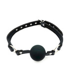 Siliconen Ball Gag met Verstelbare Leren Riem XXXcite Siliconen Ball Gag met Verstelbare Leren Riem
