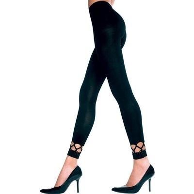 Basic Legging met Opvallende Patronen aan Onderzijde