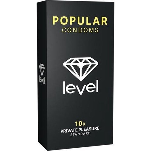 Level Level Condooms Popular Private Pleasure Standaard Condooms 10 stuks