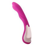 Easylove Vlakke Siliconen Gspot Vibrator met Accu en Geribbeld Structuur