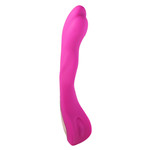 Easylove Vlakke Siliconen Gspot Vibrator met Accu en Geribbeld Structuur