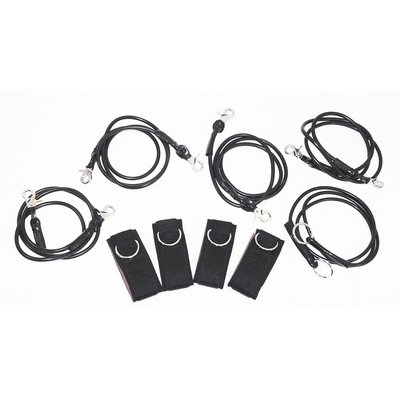 Bondage Boeien Set met Losse Kabels en O-ringen