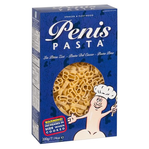 Spencer & Fleetwood Penis Pasta met Heerlijke Smaak Erotisch Getint