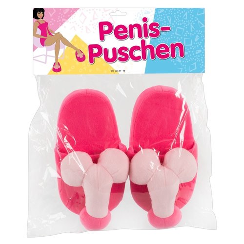 You2Toys Pluche Pantoffels met Penis en Ballen