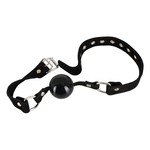 Siliconen Gag met Verstelbare Suède Riem Wild Thing by Zado Siliconen Gag met Verstelbare Suède Riem