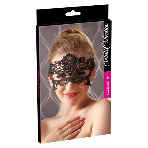 Sensueel Geborduurde Kanten Masker Cottelli Collection Accessoires Sensueel Geborduurde Kanten Masker